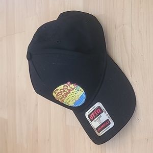 NWT Otto Classic Fit Black 100% Cotton Adjustable Cap